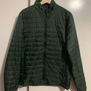 Olive Green Puffer Jacket